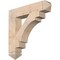 Ekena Millwork Merced Arts & Crafts Smooth Bracket, Douglas Fir, 5 1/2"W x 30"D x 30"H BKT06X30X30MRC03SDF - alternate 1